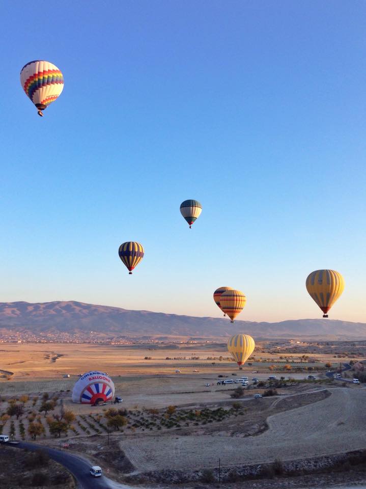 hot air balloons kapadokya cappadocia turkey
