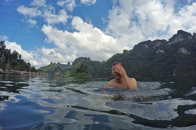 cheow lan lake khao sok thailand