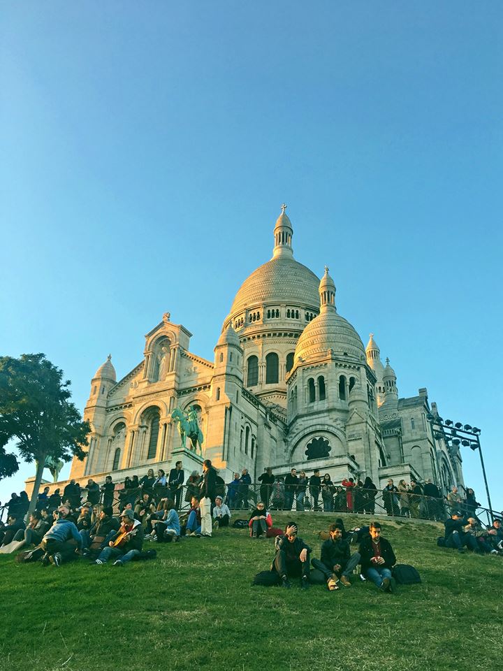 Sacre Coeur basilica paris france