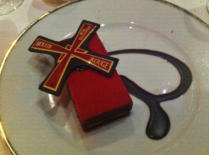 moulin rouge opera cake paris france
