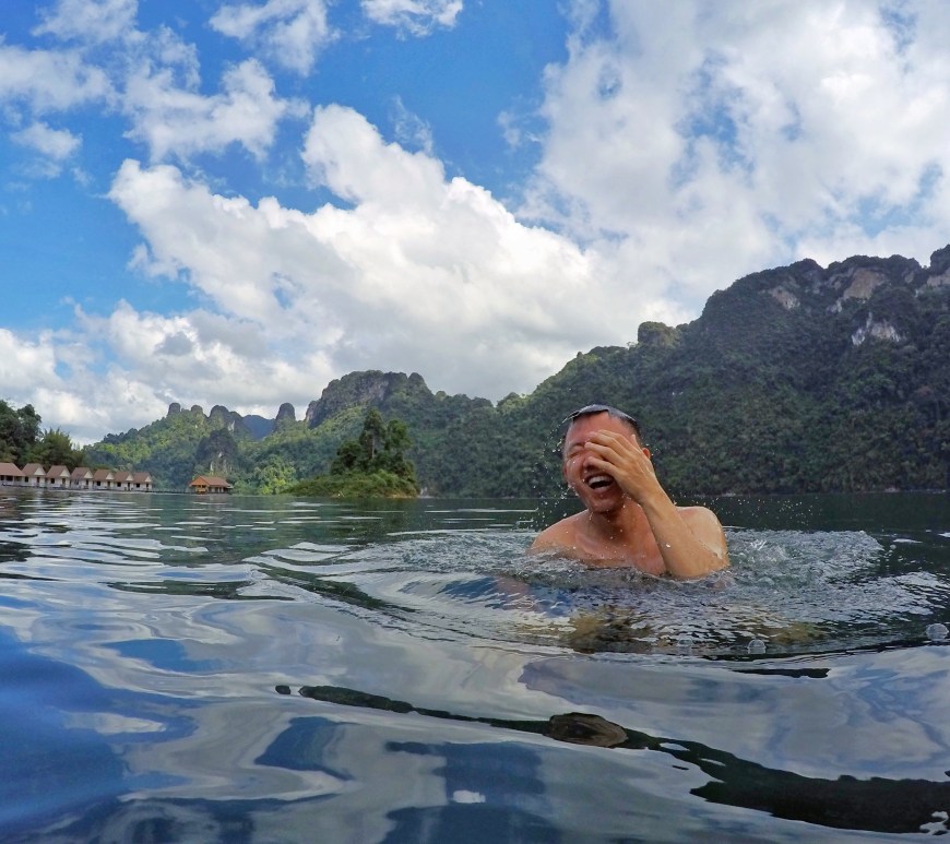 Cheow lan lake krabi thailand