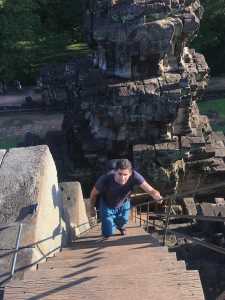 baphuon stairs second level siem reap cambodia jermpins