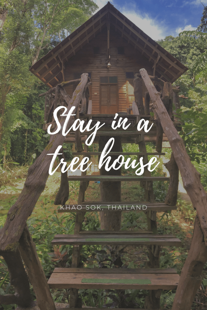 jermpins tree house khao sok thailand