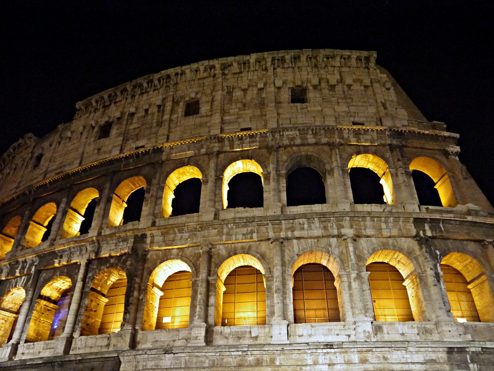 jermpins rome vatican city colosseum night